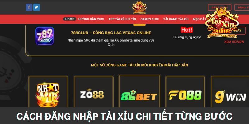Hé lộ cách đăng nhập tài xỉu đúng chuẩn cho người mới