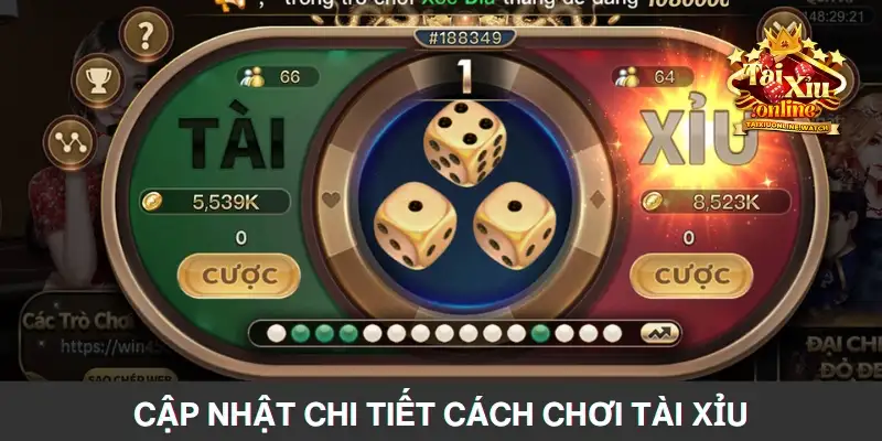 Cập nhật chi tiết cách chơi Tài Xỉu cho người mới bắt đầu