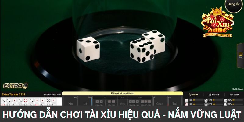 Hướng dẫn chơi tài xỉu hiệu quả - Nắm vững luật