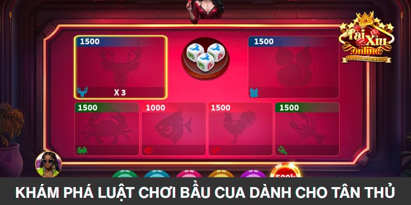 Khám phá luật chơi bầu cua dành cho tân thủ