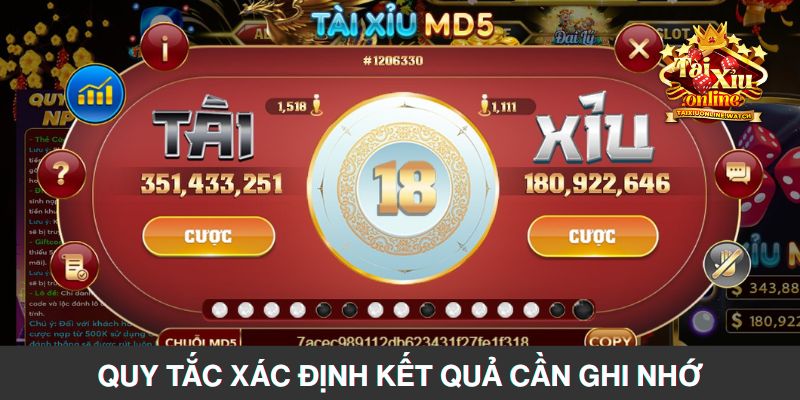 Quy tắc xác định kết quả cần ghi nhớ khi giải trí