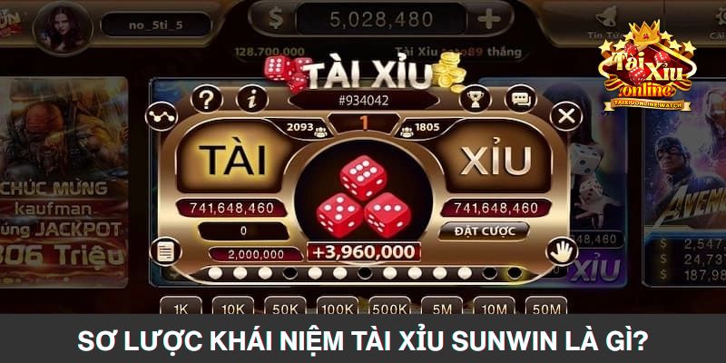 Sơ lược khái niệm tài xỉu SUNWIN là gì?